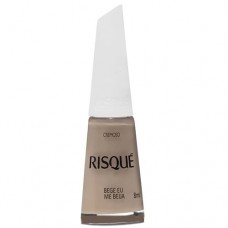 Esmalte Risque Bege eu me Beija  8ml