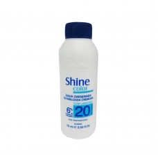 Shine  Agua Oxigenada  75ml descolorante volume 20.