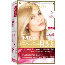 Loreal Imédia Excellence Creme 10.1 Louro Clarissimo Acinzentado