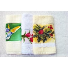 Pano de Copa  ou toalha  Kit com 3